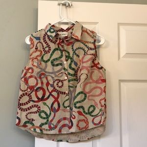 Rachel Antonoff snakes tank